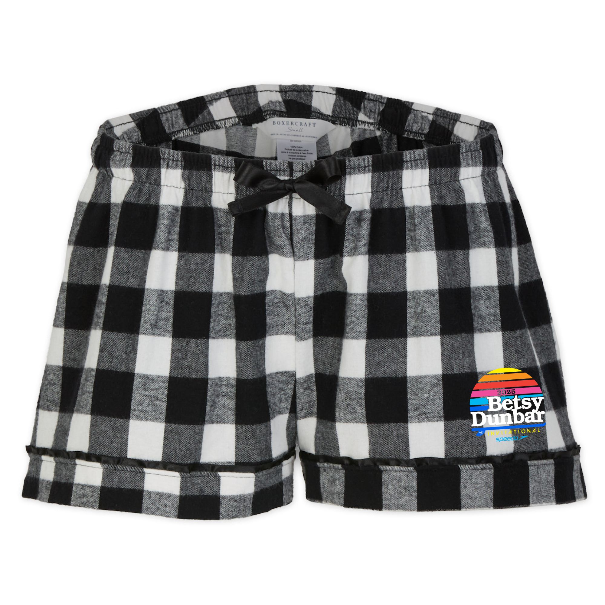 Boxercraft Women's Flannel Short (Customized) - 2025 Betsy Dunbar