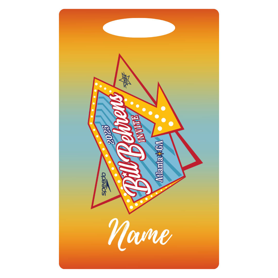 Aluminum Bag Tag (Customized) - Bill Behrens Invite 2025