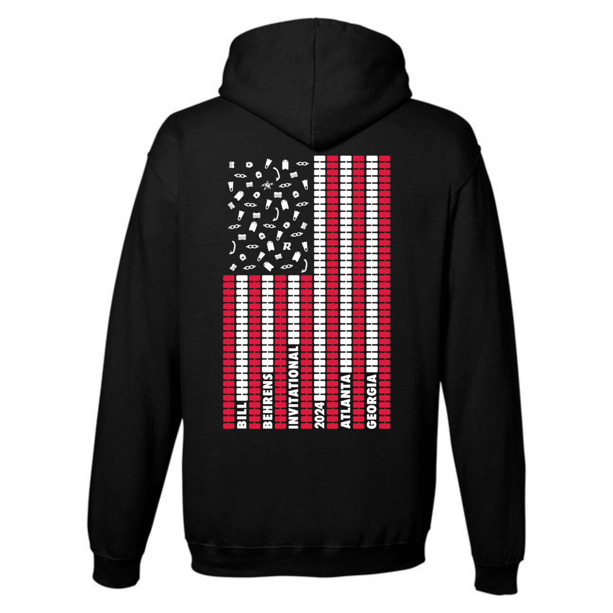 Medium Weight Unisex Hooded Sweatshirt (Customized) - Bill Behrens Invitational