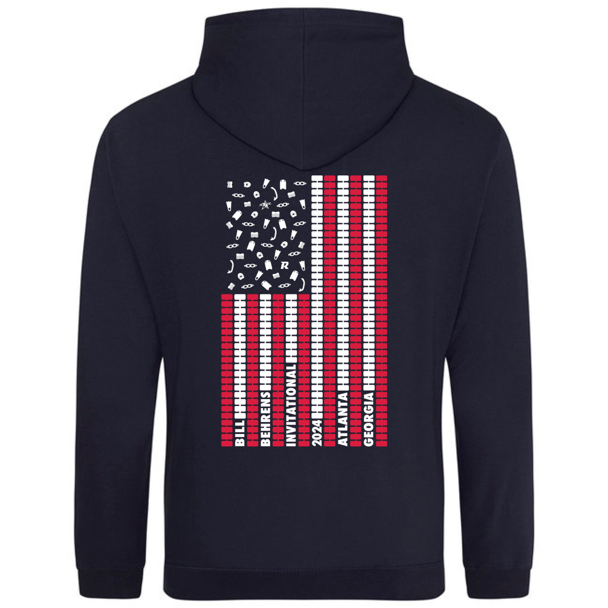 Medium Weight Unisex Hooded Sweatshirt (Customized) - Bill Behrens Invitational