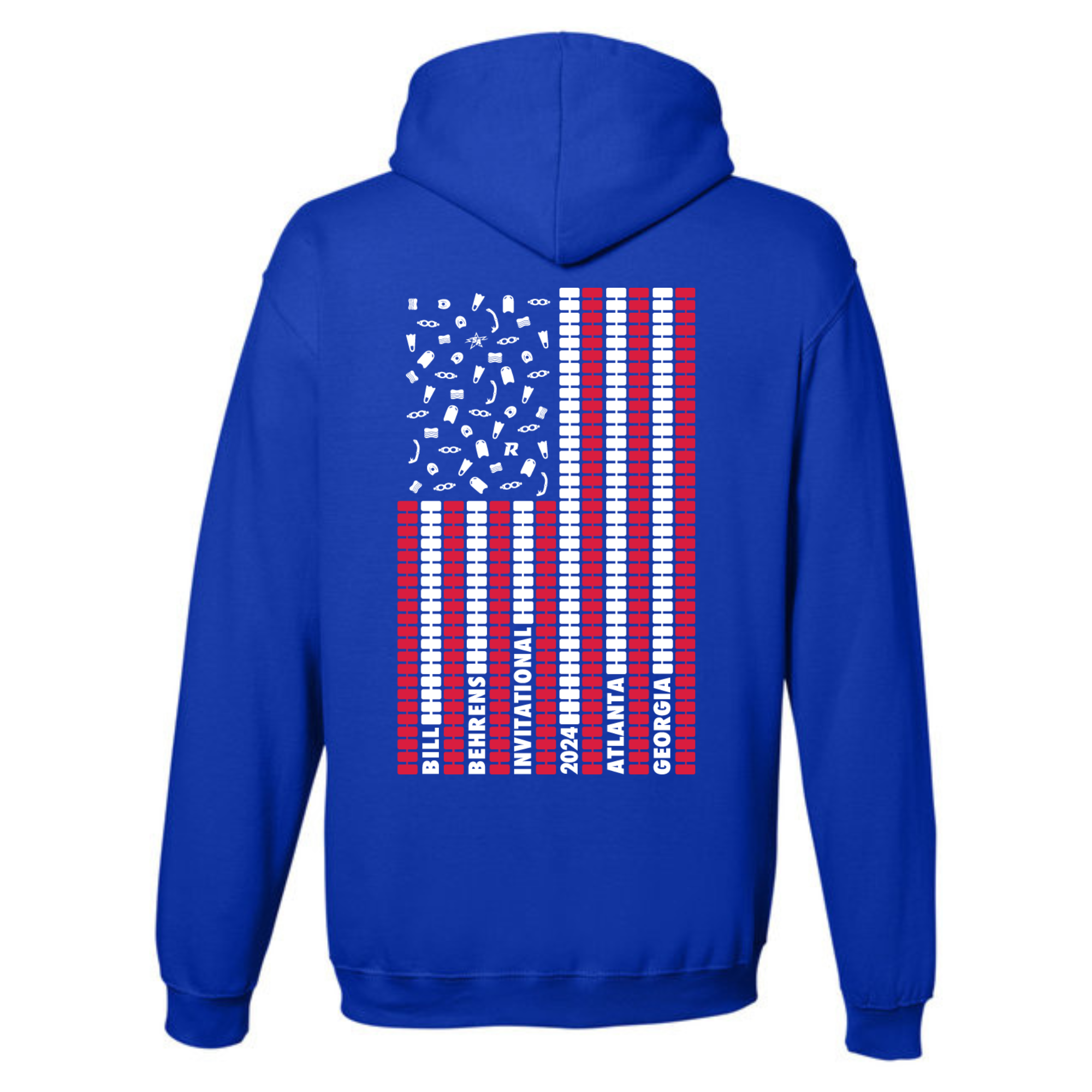 Medium Weight Unisex Hooded Sweatshirt (Customized) - Bill Behrens Invitational