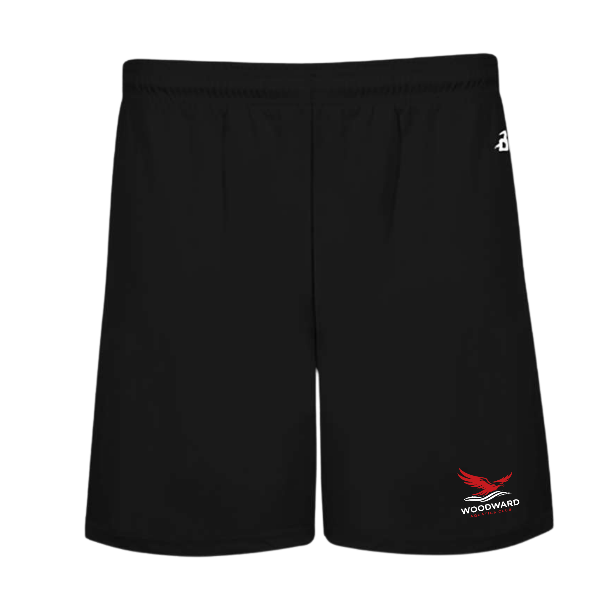 Unisex B-Core 5" Pocketed Shorts (Customized) - Woodward Aquatics Club