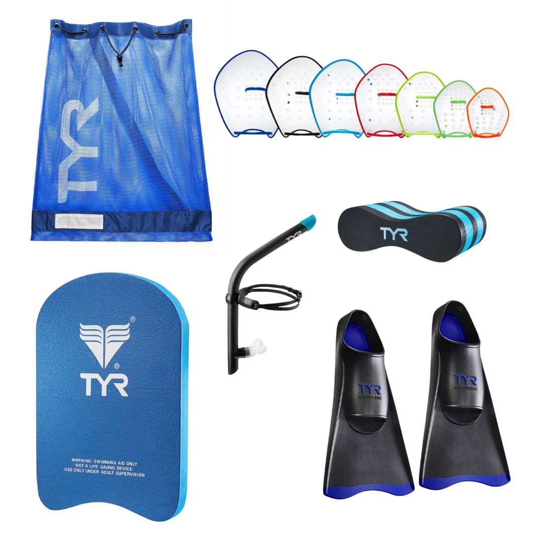 Blue/Red Group Equipment Bundle -Bluffton Fins