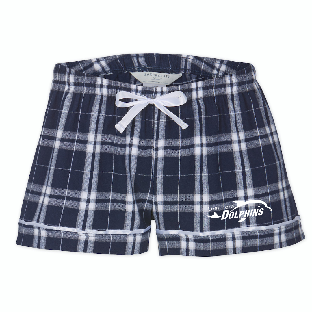 Boxercraft Women's Flannel Short (Customized) - Leafmore