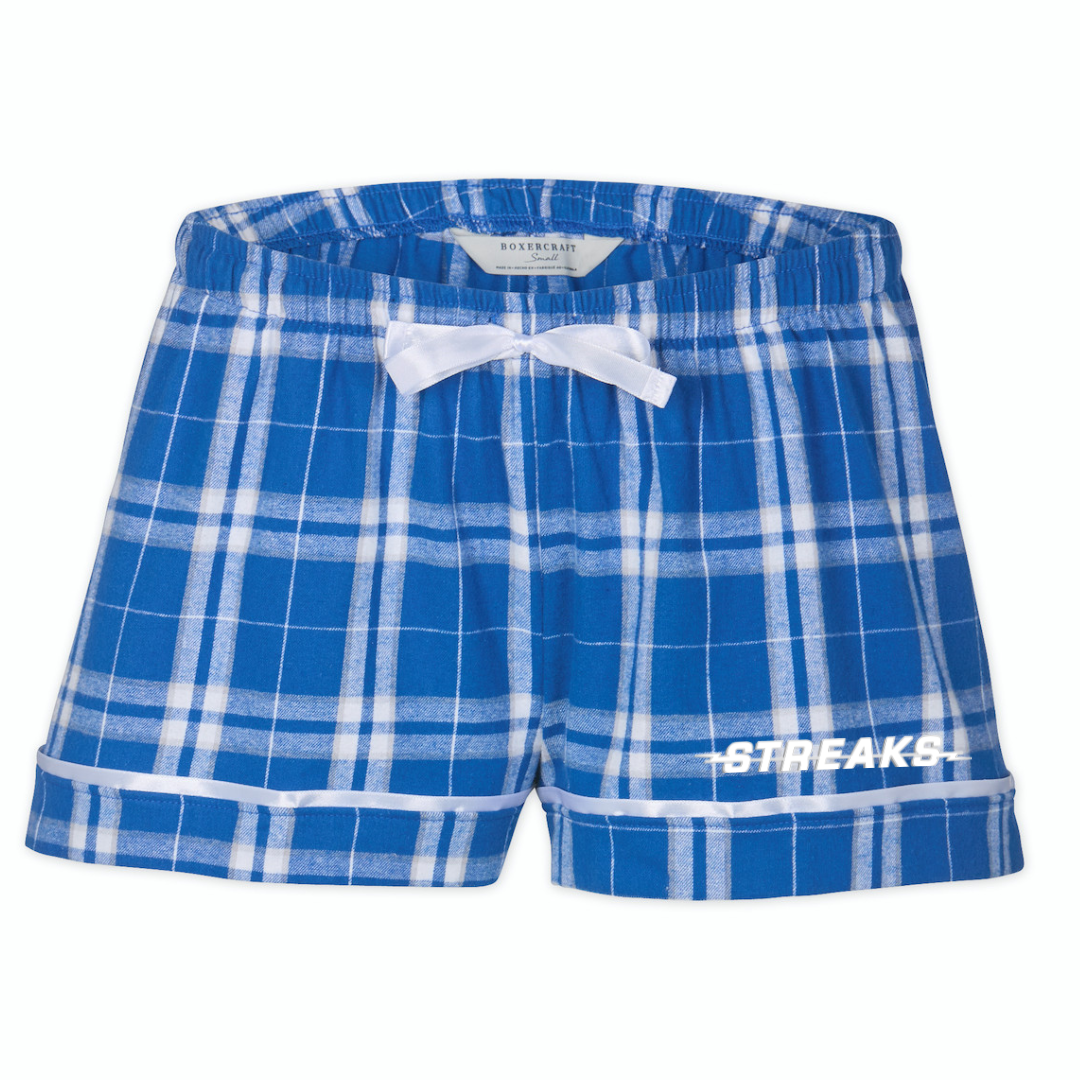 Boxercraft Women's Flannel Short (Customized) - Riverside