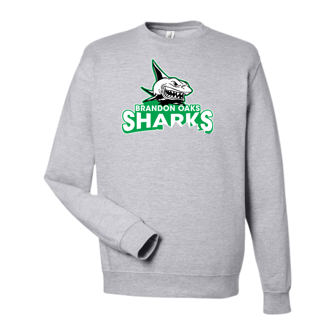 Fleece Crew Neck Sweatshirt (Customized) - Brandon Oaks
