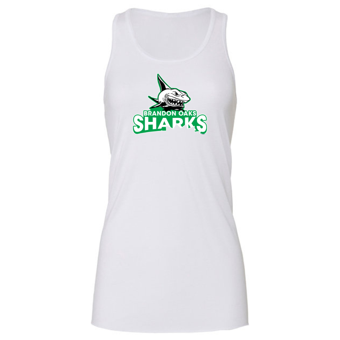 Ladies Racerback Flowy Tank (Customoized) - Brandon Oaks