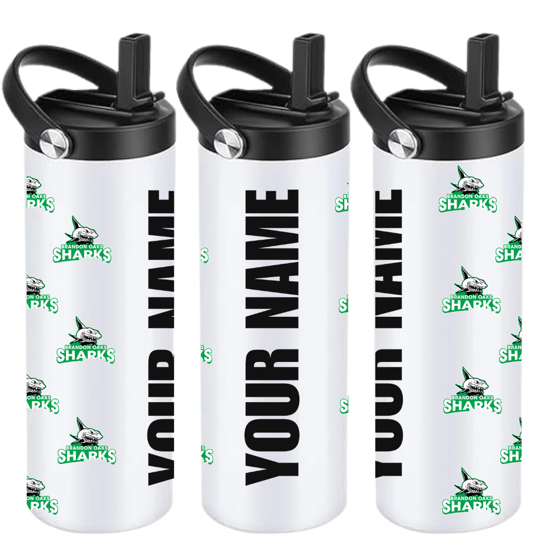 Personalized Insulated Sports Bottle 20oz (Customized) - Brandon Oaks