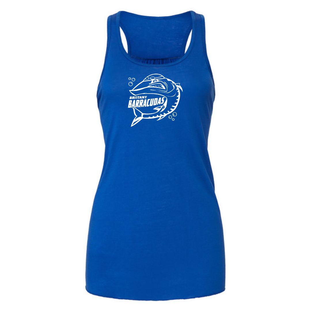 Ladies' Racerback Flowy Tank (Customized) - Brittany Club