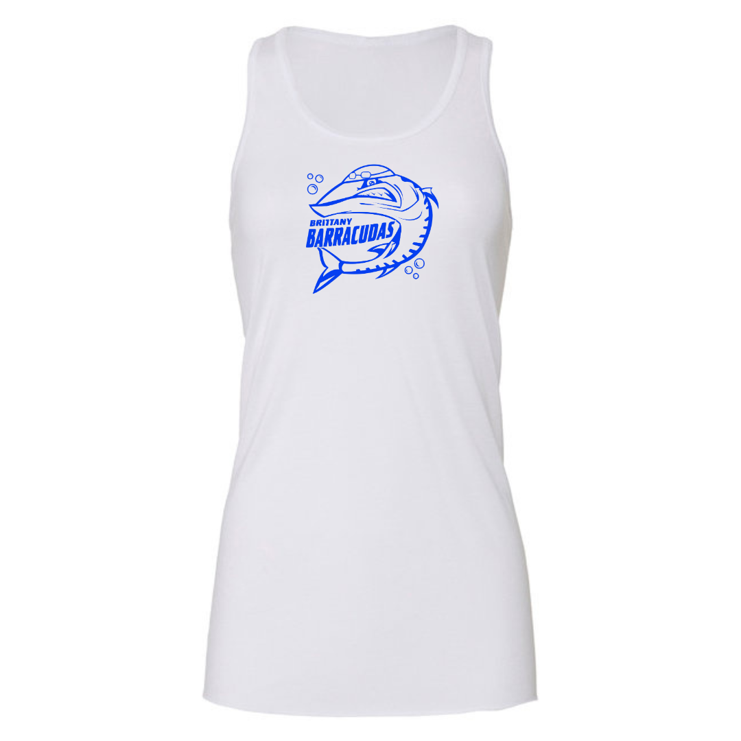 Ladies' Racerback Flowy Tank (Customized) - Brittany Club