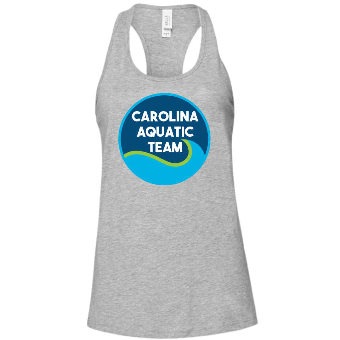 Ladies Racerback Flowy Tank (Customoized) - Carolina Aquatic Team