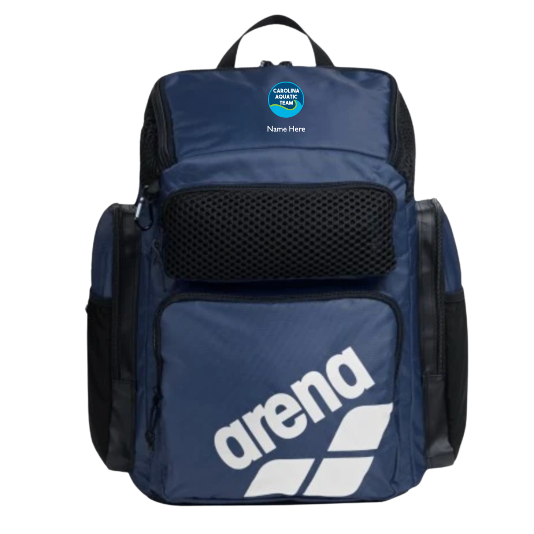 Arena One Go Backpack 45L (Embroidered) - Carolina Aquatic