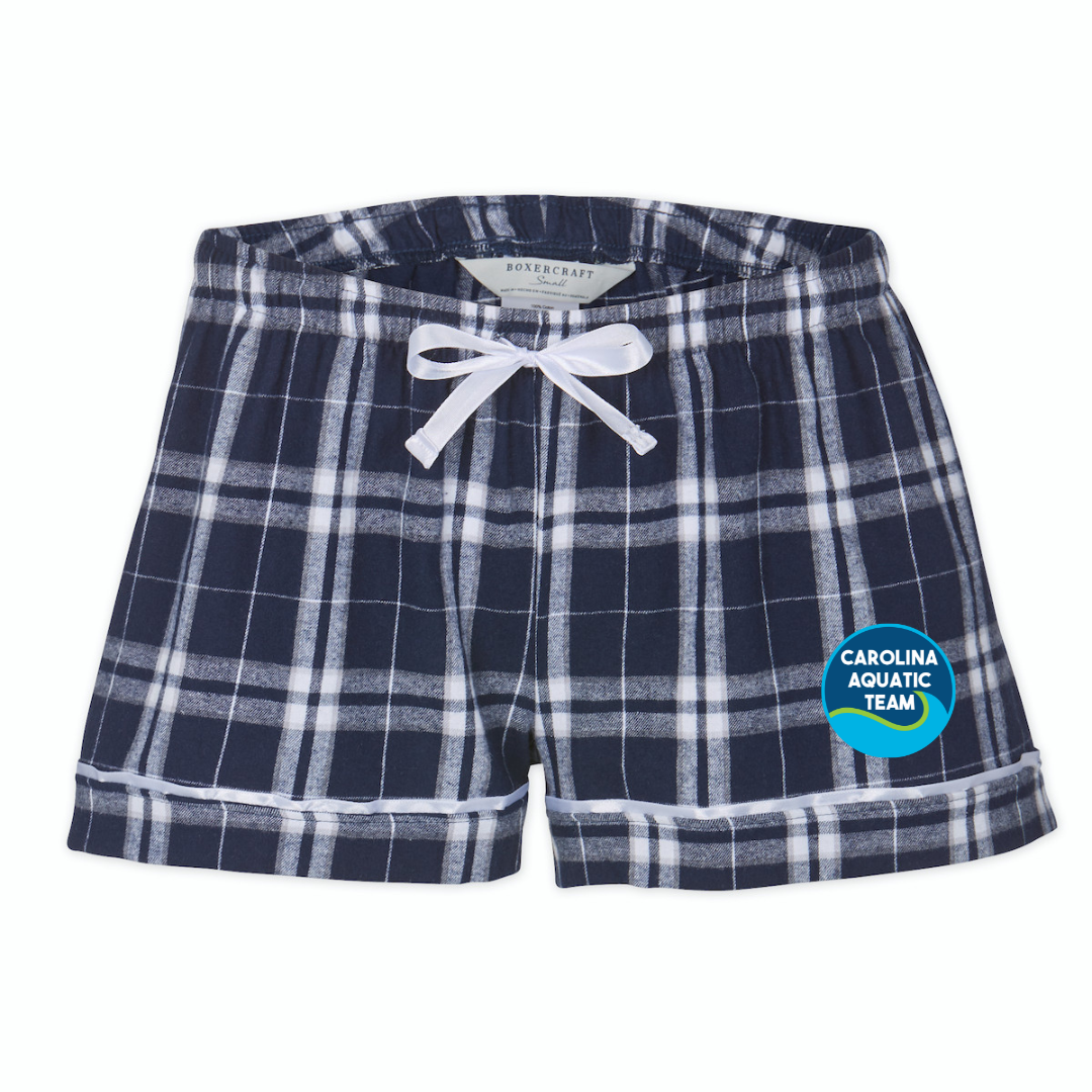 Boxercraft Women's Flannel Short (Customized) - Carolina Aquatic