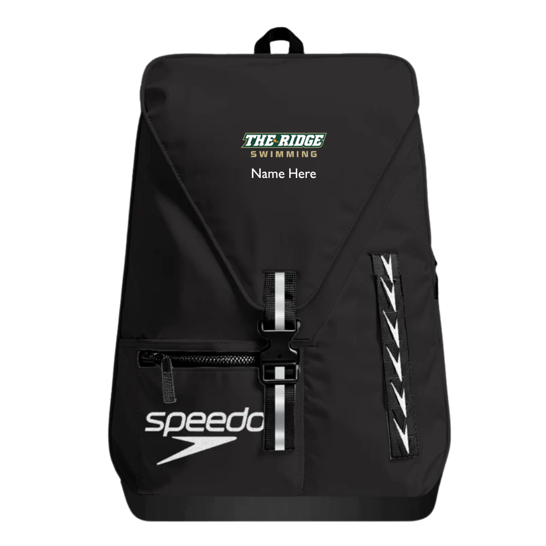 Speedo Solid 35L Team Bag Ridge Logo (Embroidered) - Catawba Ridge High School
