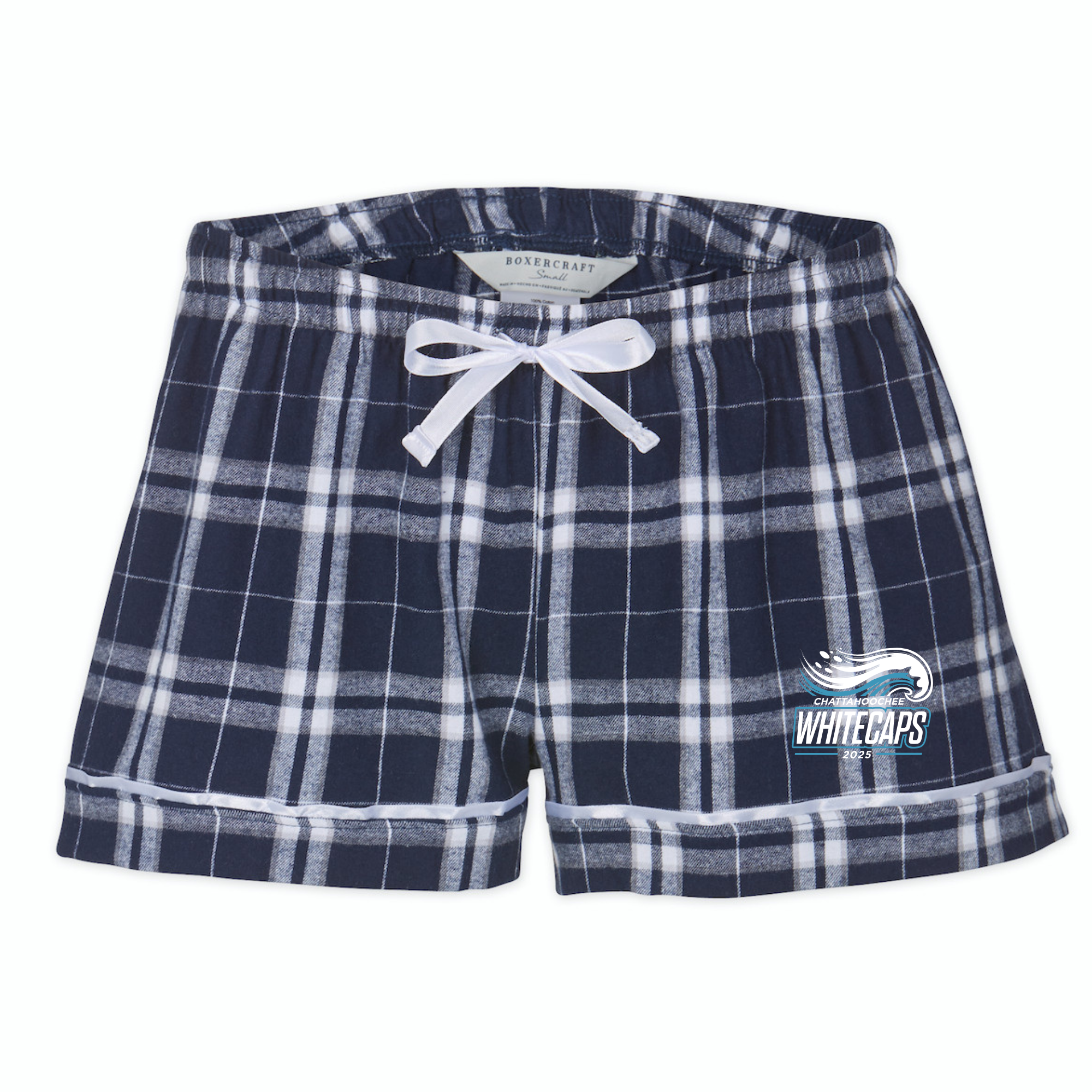 Boxercraft Women's Flannel Short (Customized) - Chattahoochee Whitecaps