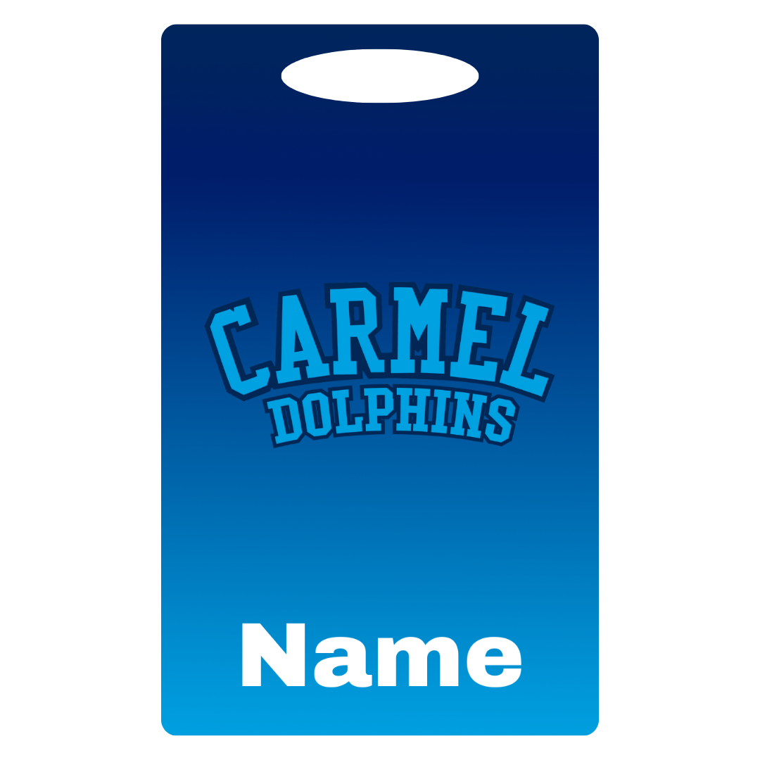 Aluminum Bag Tag (Customized) - Carmel CC
