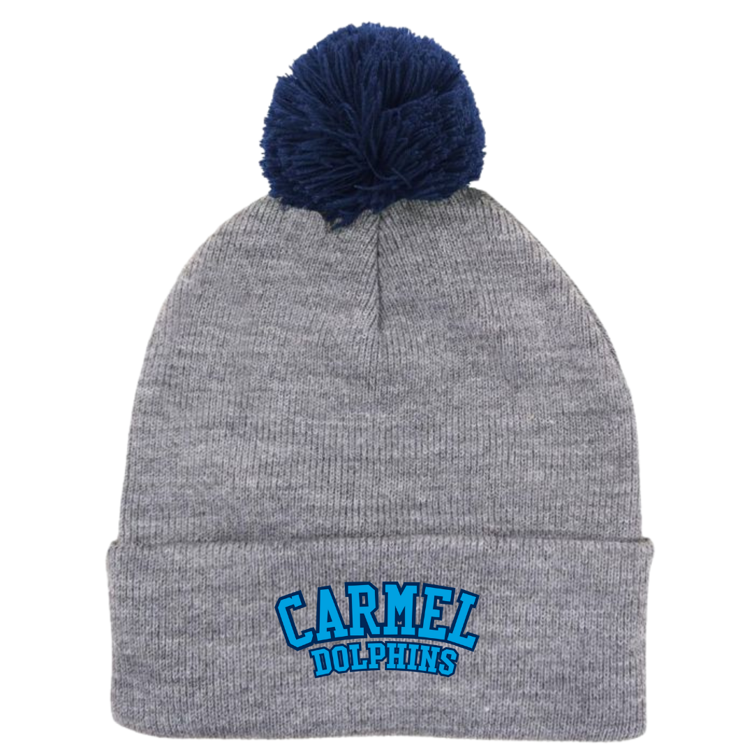 Puff Ball Beanie (Customized) - Carmel CC