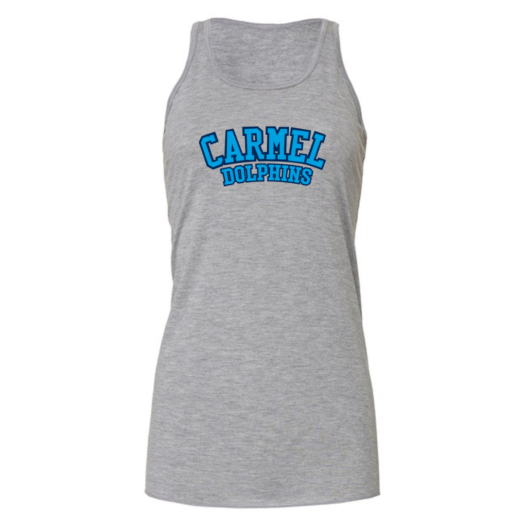 Ladies Racerback Flowy Tank (Customized) - Carmel CC