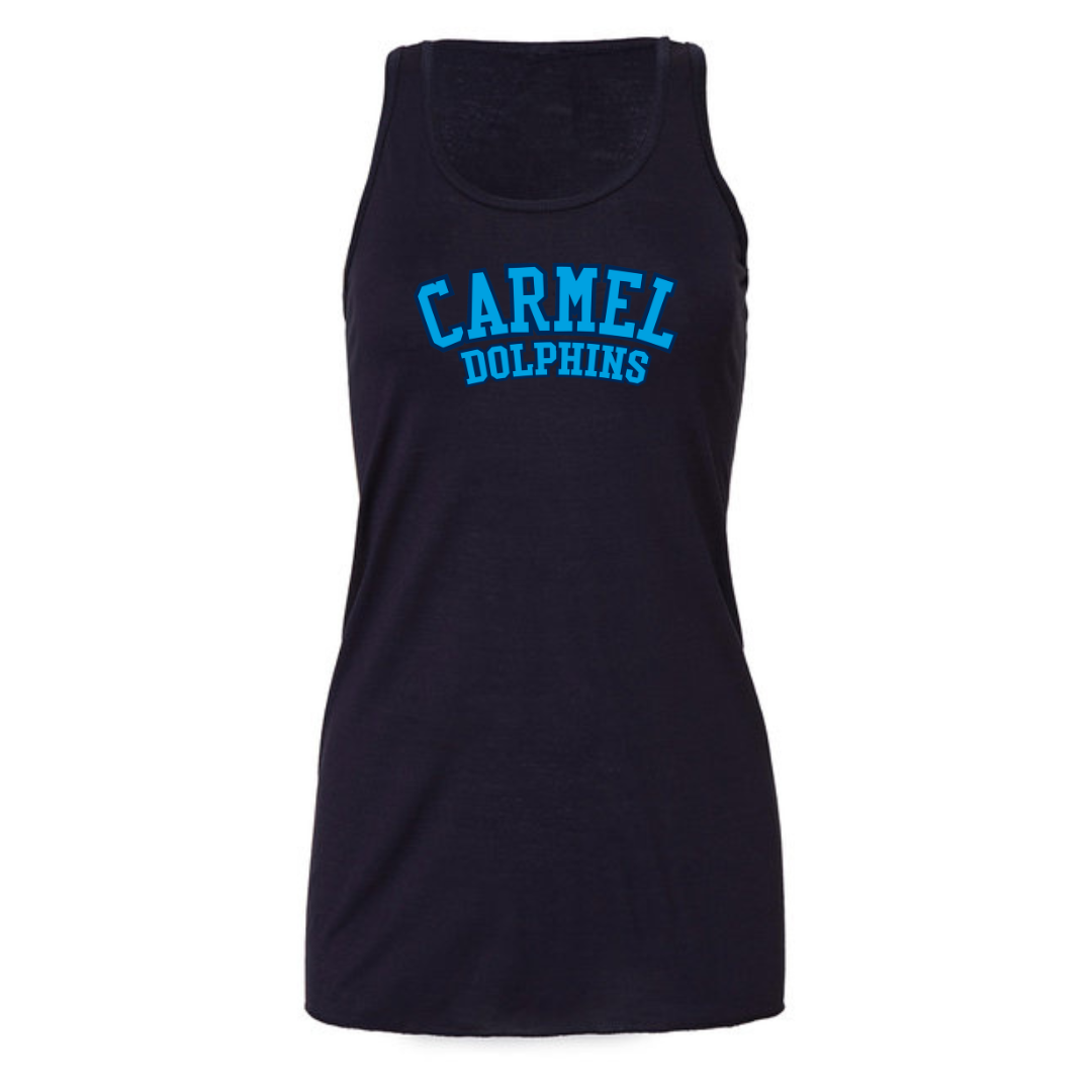 Ladies Racerback Flowy Tank (Customized) - Carmel CC