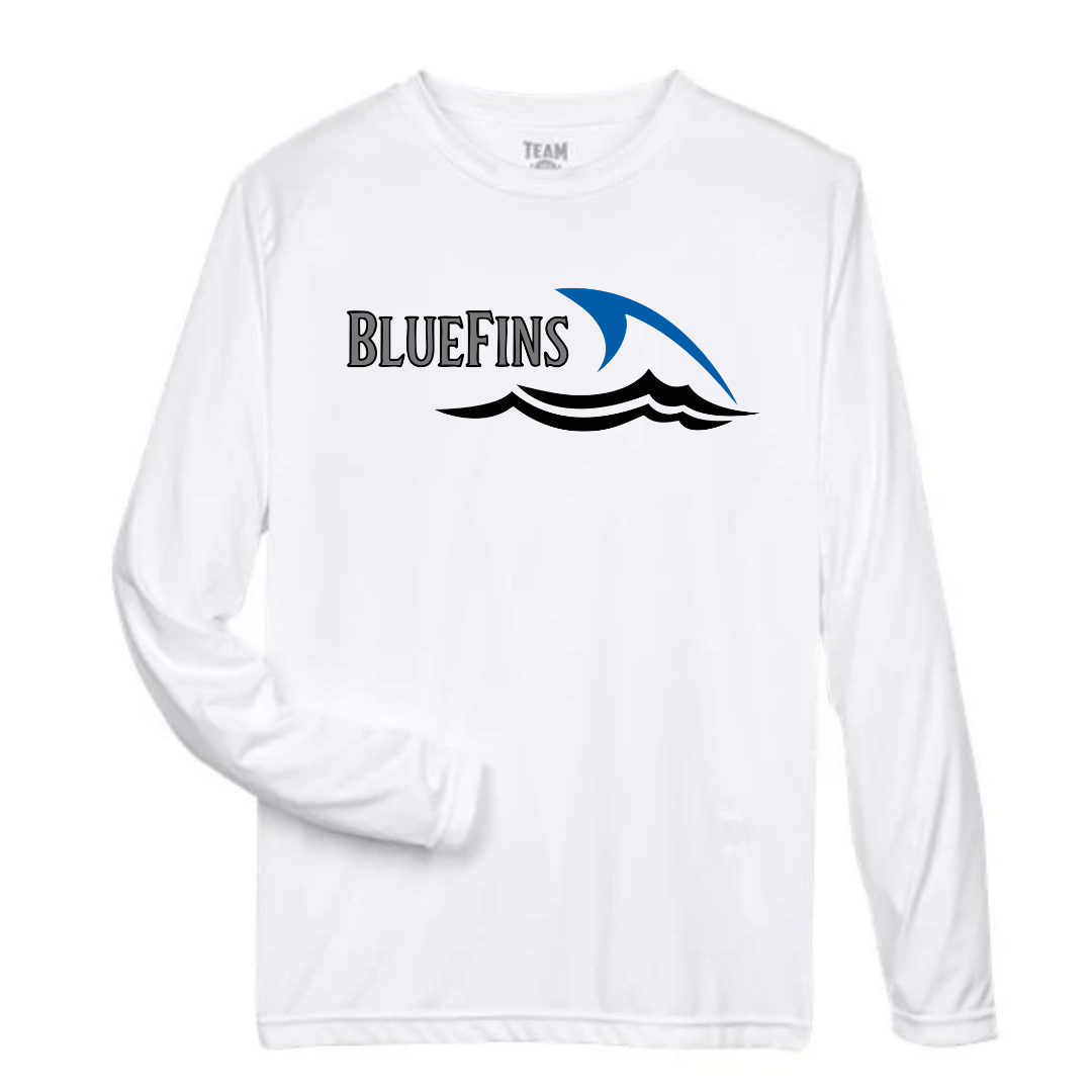 Performance Long-Sleeve Tee (Customized) - Carrollton Bluefins