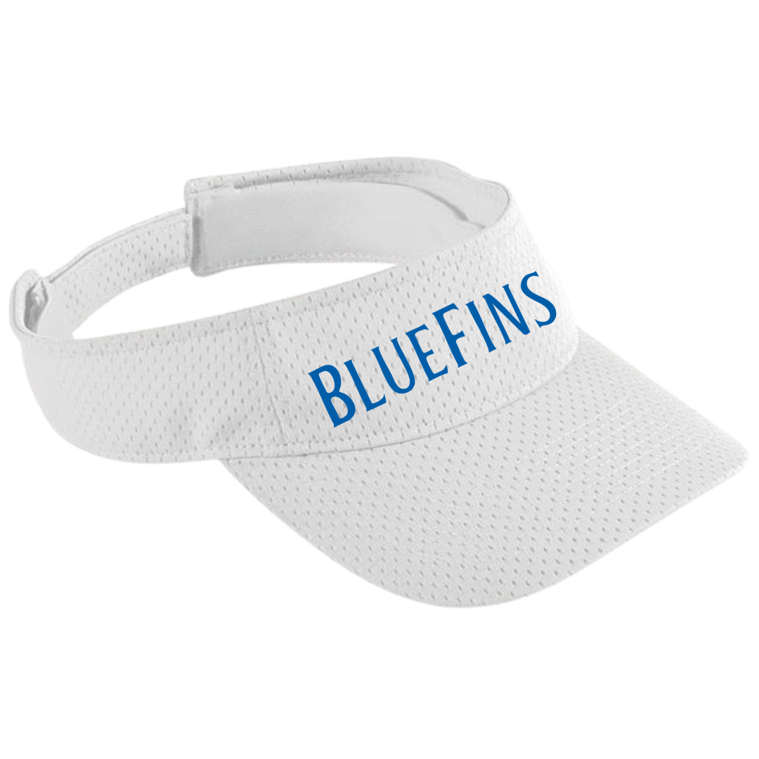 Athletic Mesh Visor (Customized) - Carrollton Bluefins