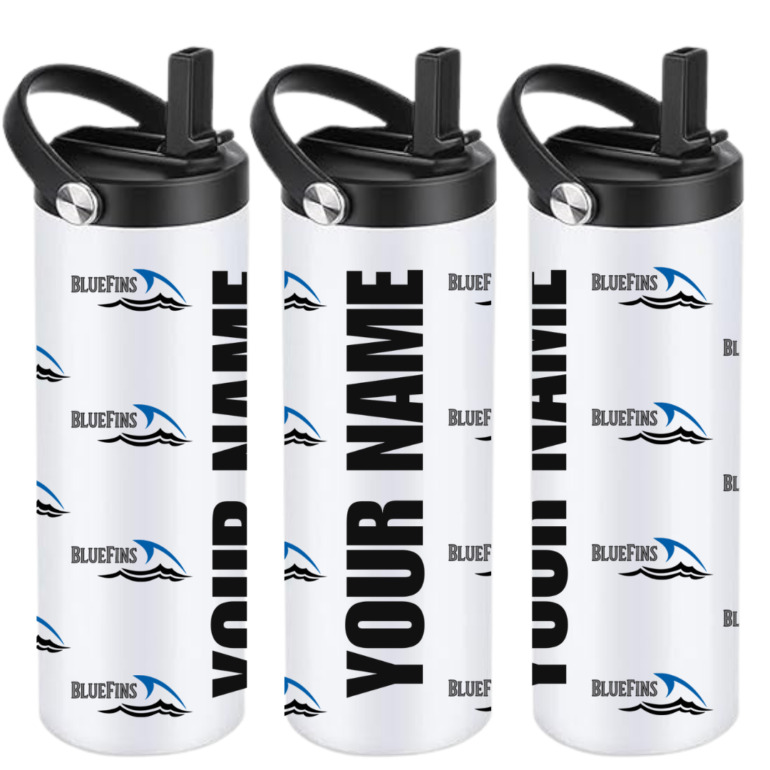 Personalized Insulated Sports Bottle 20oz (Customized) - Carrolton Bluefins