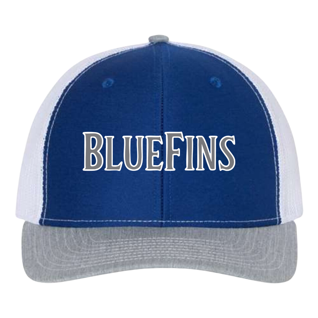Richardson 112 Snap Back Hat (Customized) - Carrolton Bluefins