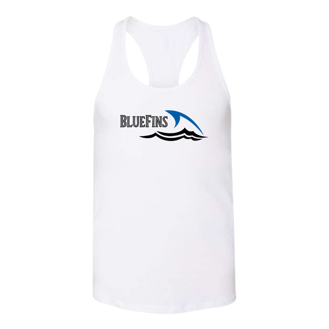 Ladies' Racerback Tank (Customized) - Carrollton Bluefins