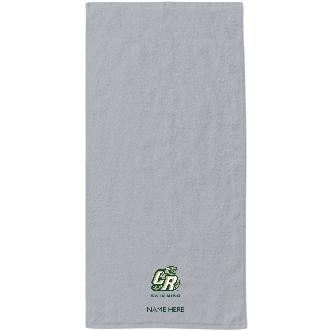 34" x 70" Velour Towel (Customized) - Catawba Ridge High School