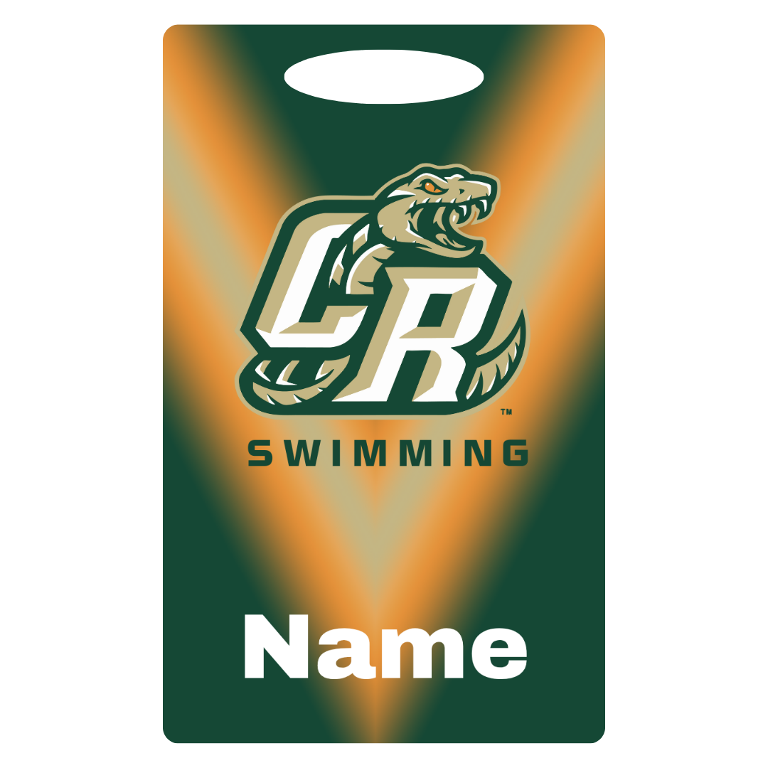 Aluminum Bag Tag (Customized) - Catawba Ridge High School