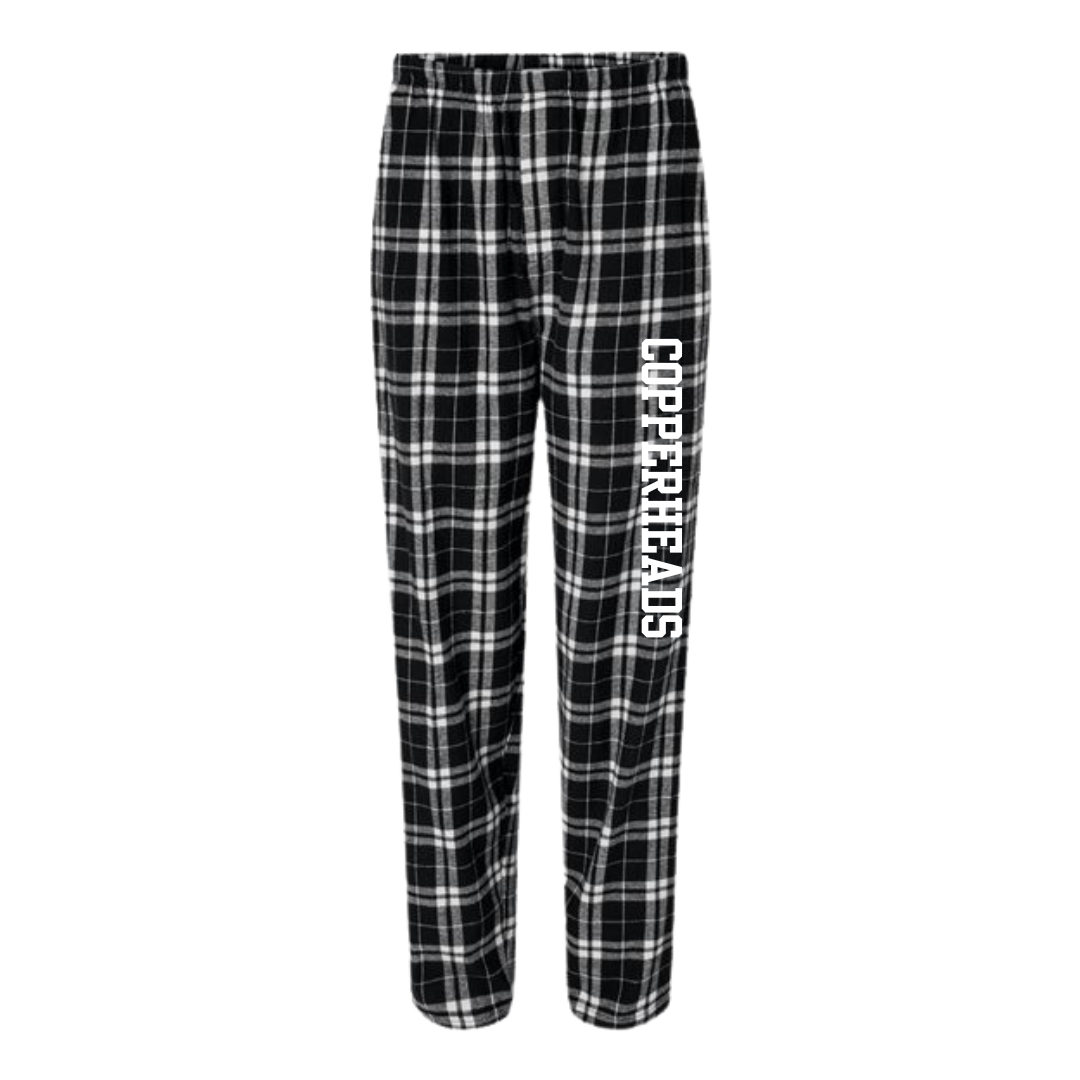 Boxercraft Flannel Pants (Customized) - Catawba Ridge High School