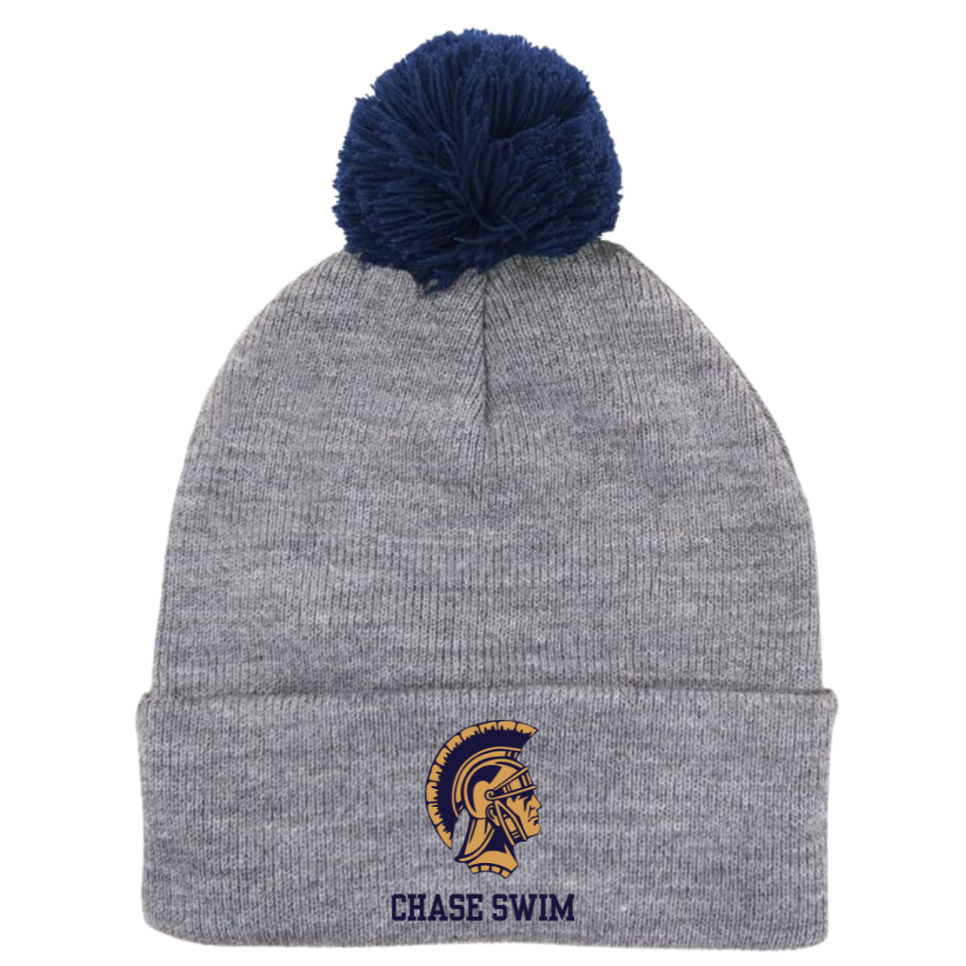 Puff Ball Beanie (Customized) - Chase High School