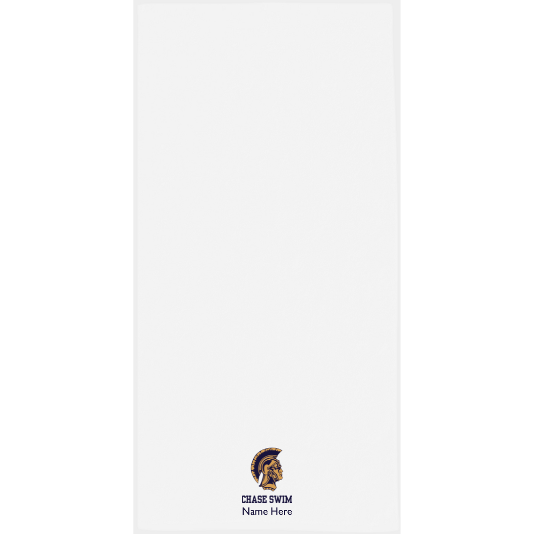 34" x 70" Velour Towel (Customized) - Chase High School