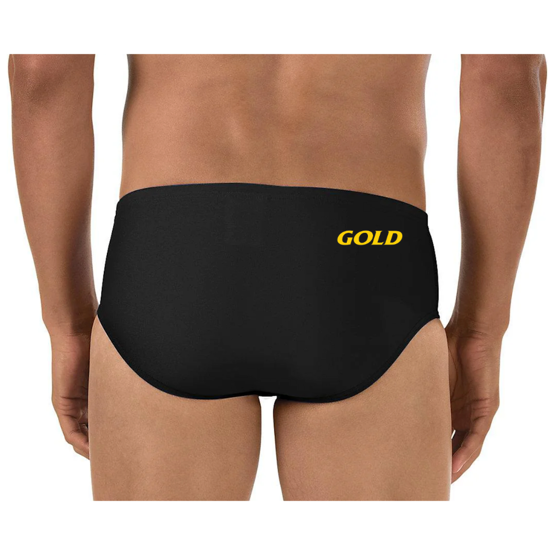Speedo Endurance+ Brief (Heat Pressed) - Chattahoochee Gold