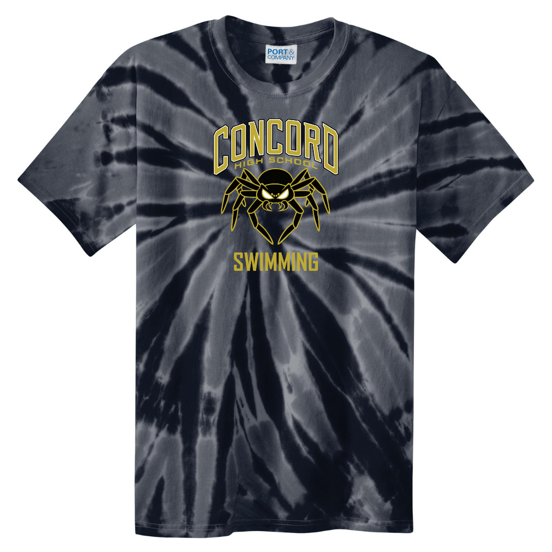 Tie Dye Short Sleeve T-Shirt (Customized) - Concord HS