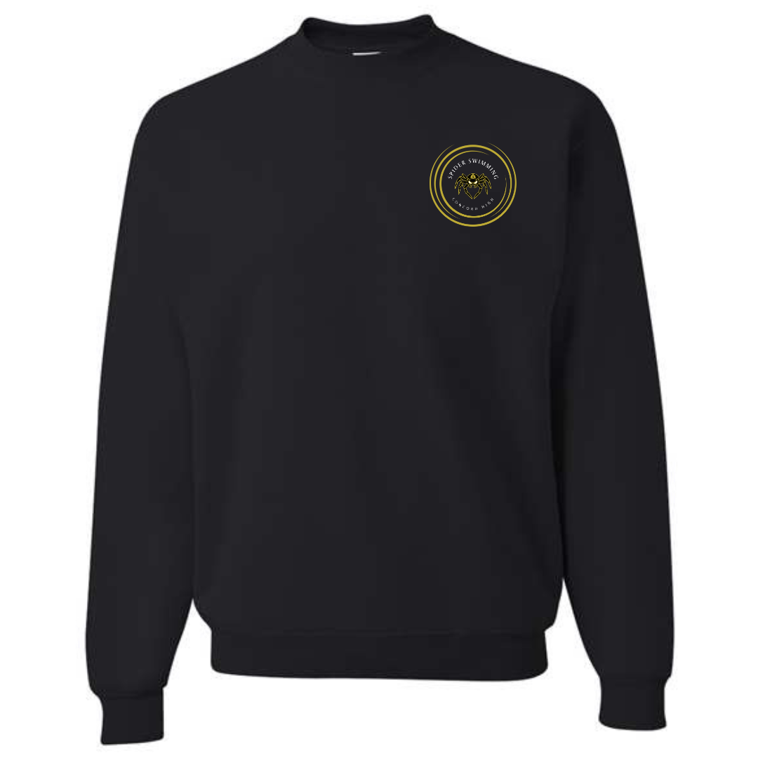 Fleece Crew Neck Sweatshirt Circle Logo (Customized) - Concord HS