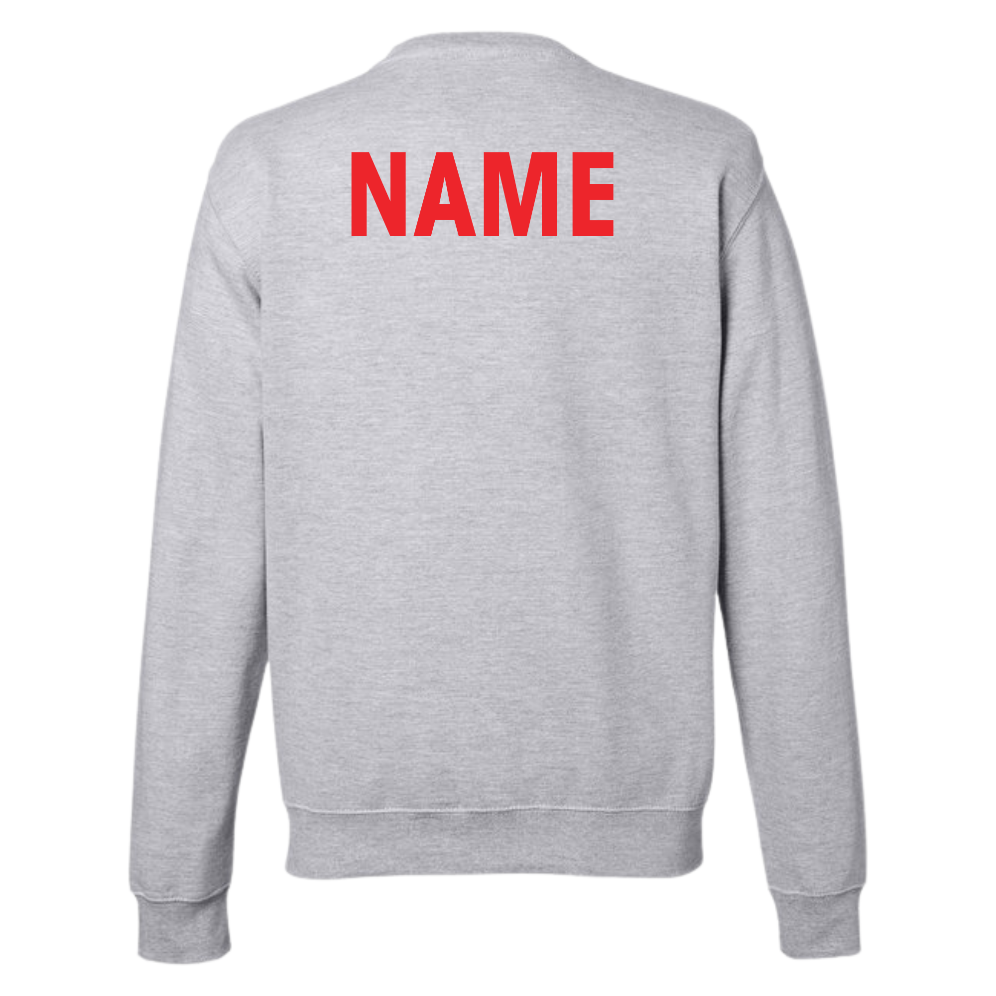 Fleece Crew Neck Sweatshirt (Customized) - Concord