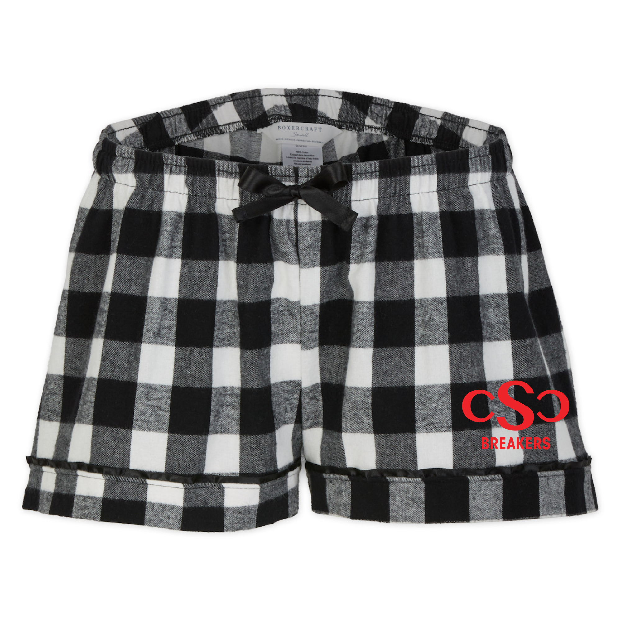 Boxercraft Women's Flannel Short (Customized) - Concord