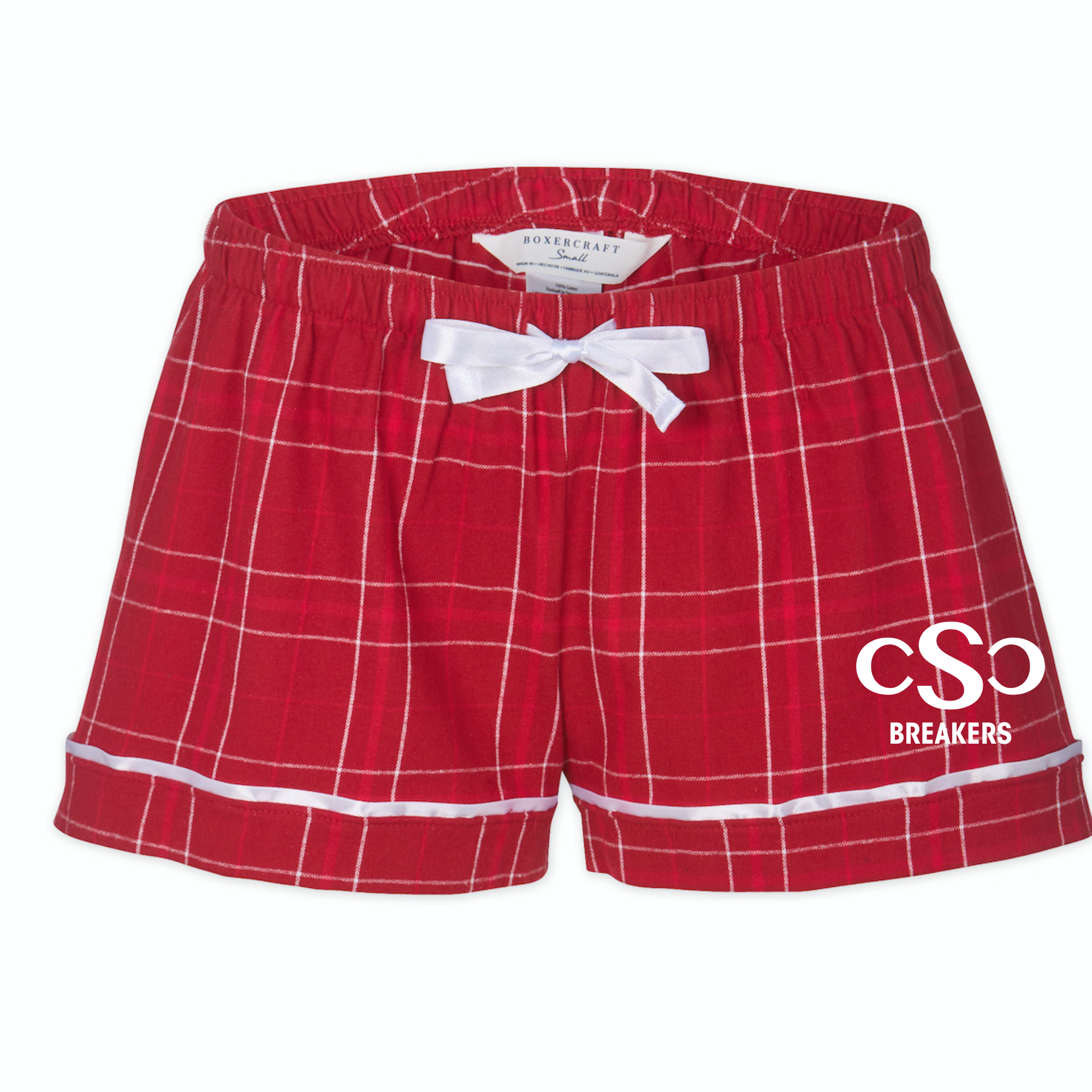 Boxercraft Women's Flannel Short (Customized) - Concord