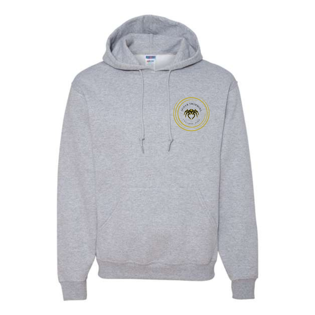 Medium Weight Unisex Hooded Sweatshirt Circle Logo (Customized) - Concord HS