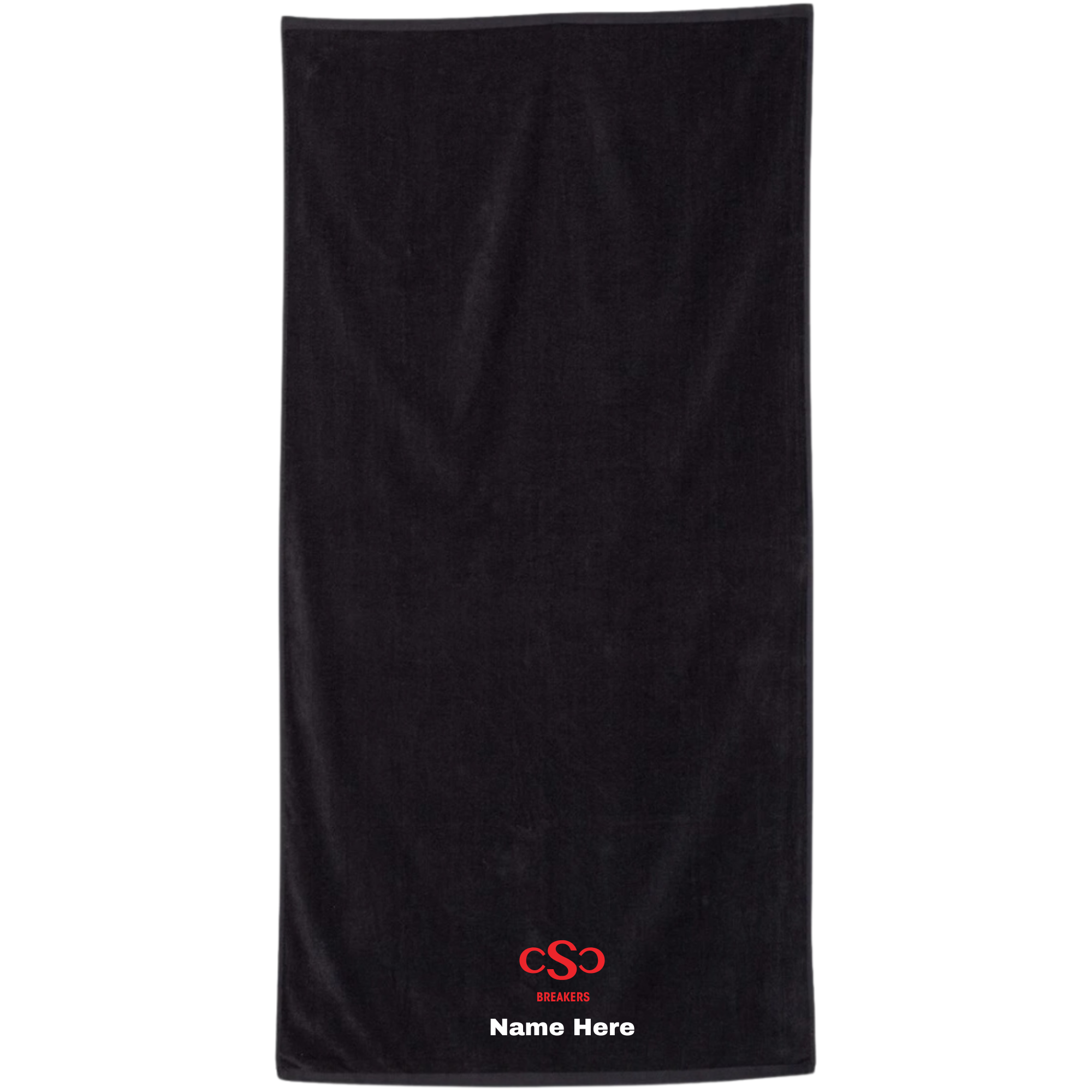 34" x 70" Velour Towel (Customized) - Concord