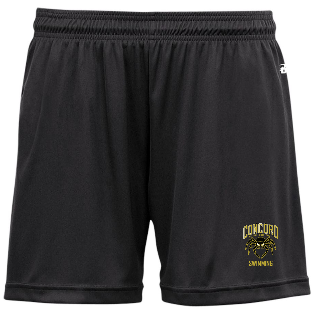 Unisex B-Core 5" Pocketed Shorts (Customized) - Concord HS