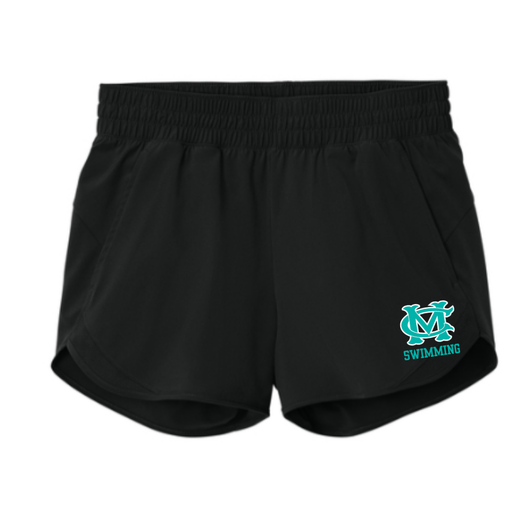 Female Athletic Shorts (Customized) - Cox Mill