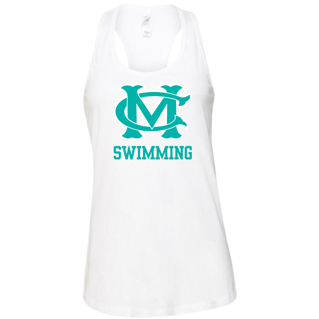 Ladies Racerback Flowy Tank (Customoized) - Cox Mill