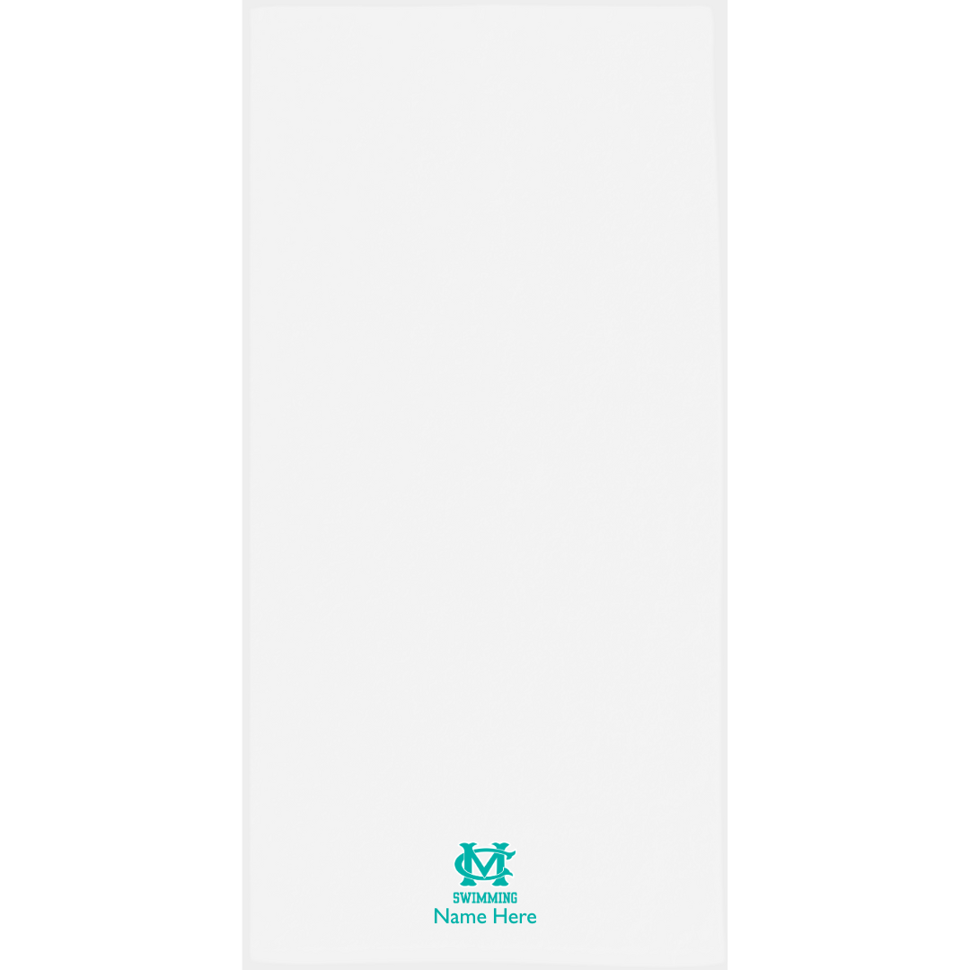 34" x 70" Velour Towel (Customized) - Cox Mill