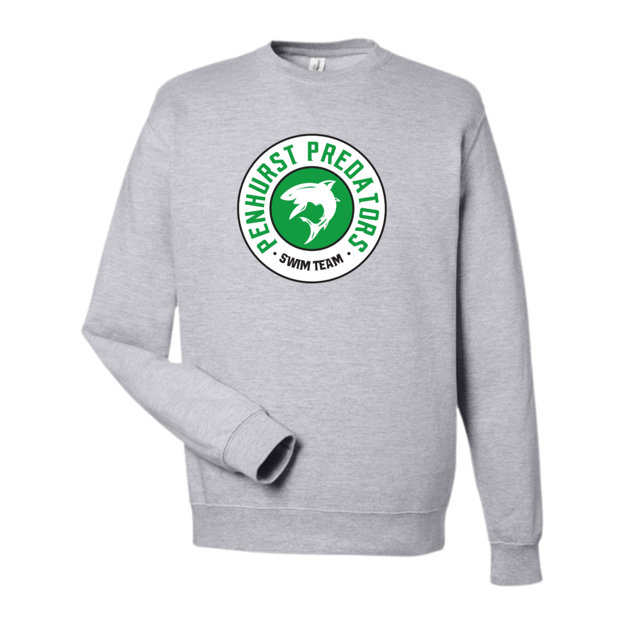 Medium Weight Unisex Crew Neck Sweatshirt (Customized) - Penhurst Predators