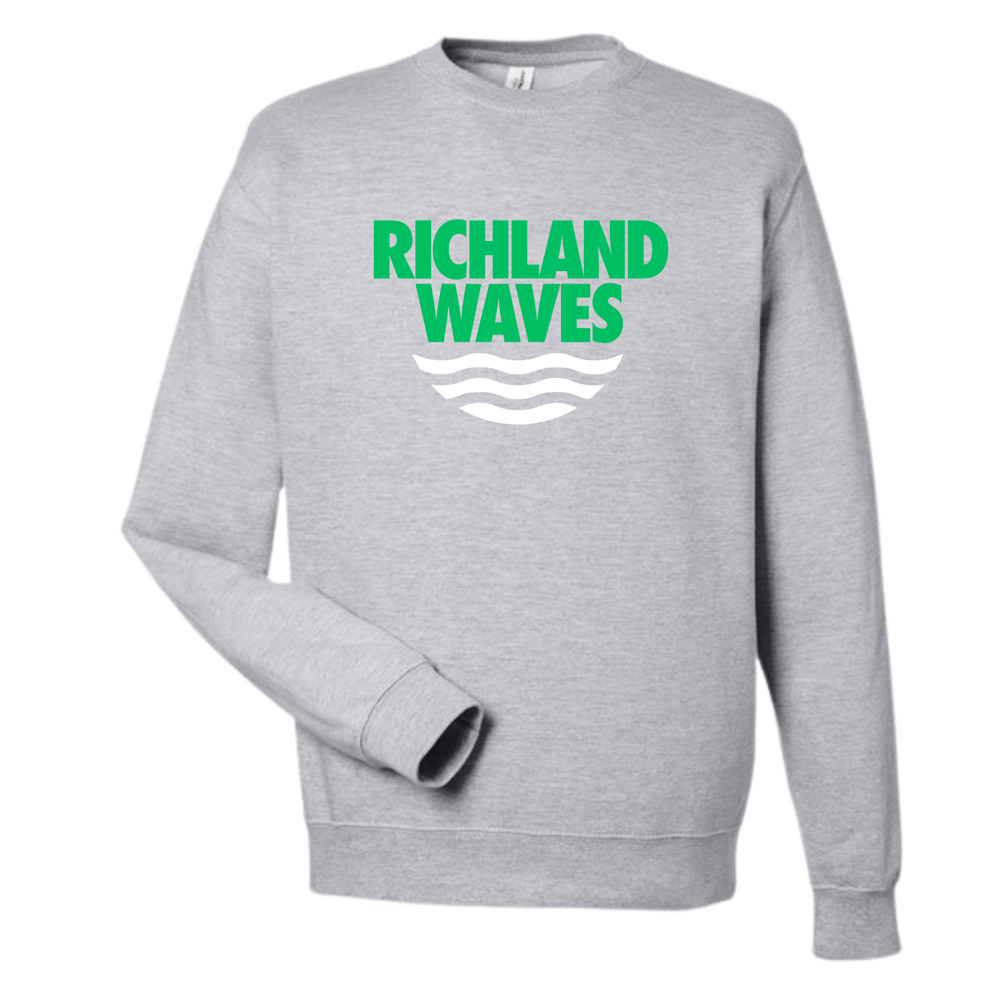 Fleece Crew Neck Sweatshirt (Customized) - NEW DESIGN - Richland