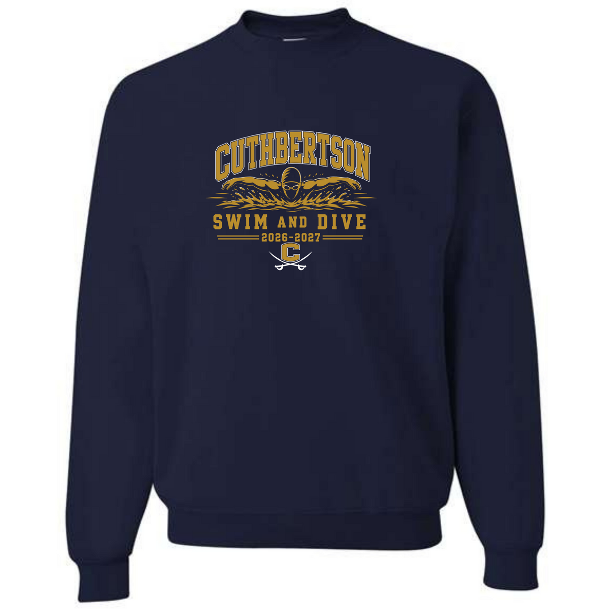 Medium Weight Unisex Crew Neck Sweatshirt (Customized) - Cuthbertson HS
