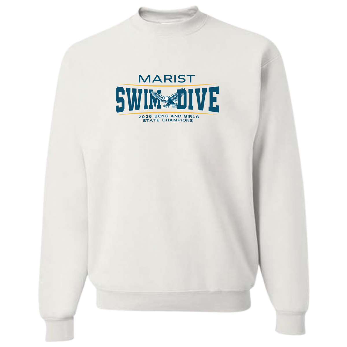 Medium Weight Unisex Crew Neck Sweatshirt (Customized) - Marist