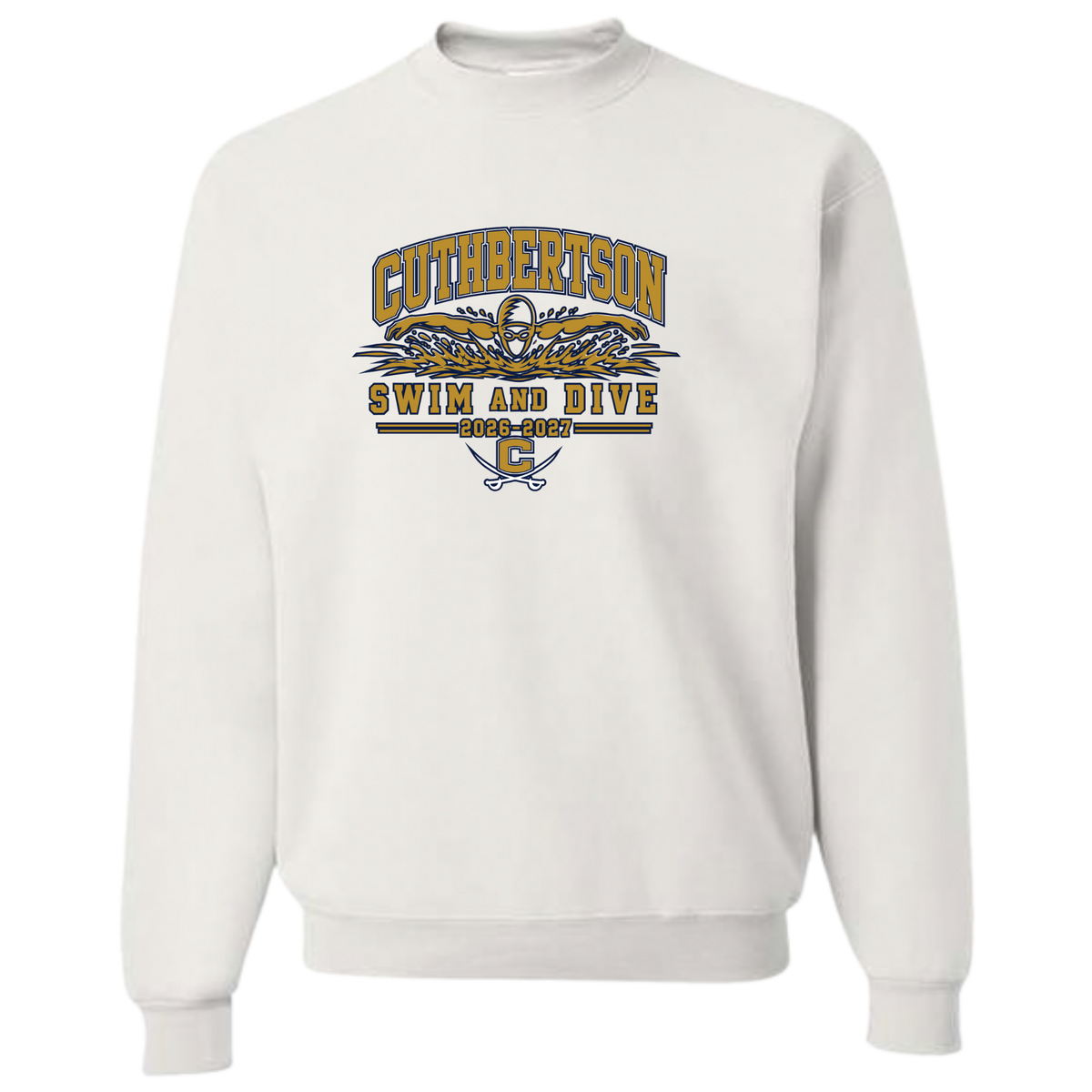 Medium Weight Unisex Crew Neck Sweatshirt (Customized) - Cuthbertson HS